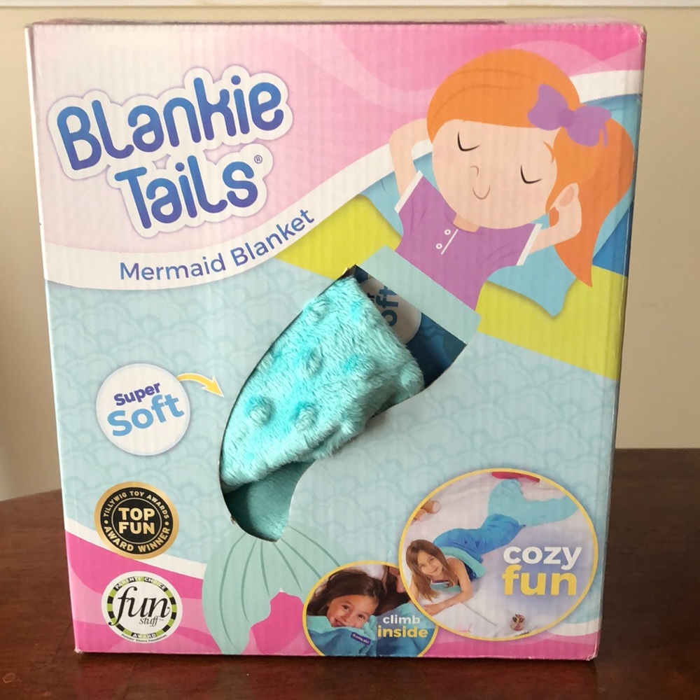 Blankie Tails kids Aqua Mermaid tail